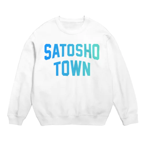 里庄町 SATOSHO TOWN Crew Neck Sweatshirt