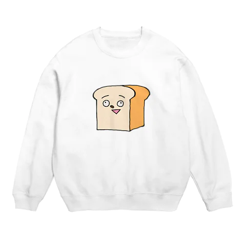 毒舌な食パンくん Crew Neck Sweatshirt