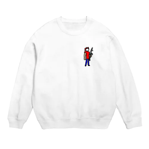 大砲しやあめ Crew Neck Sweatshirt