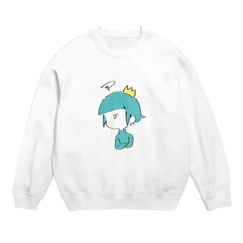 ぷんぷんな王様 Crew Neck Sweatshirt