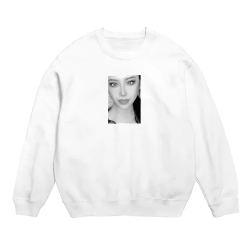 モノクロwatashi Crew Neck Sweatshirt