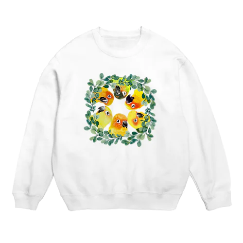 026 cunures! リーフ Crew Neck Sweatshirt