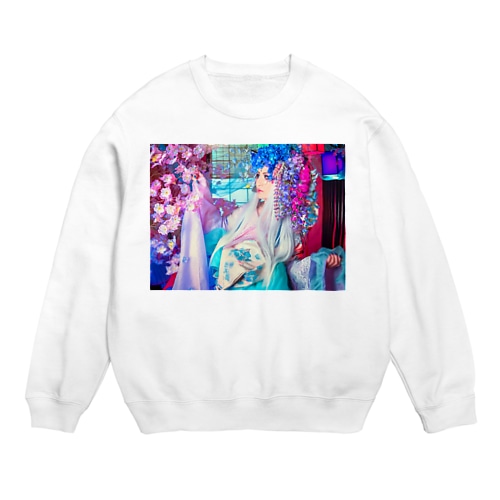 葵姫想ふ Crew Neck Sweatshirt
