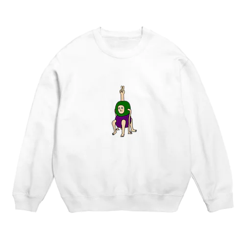 模試の落書き Crew Neck Sweatshirt