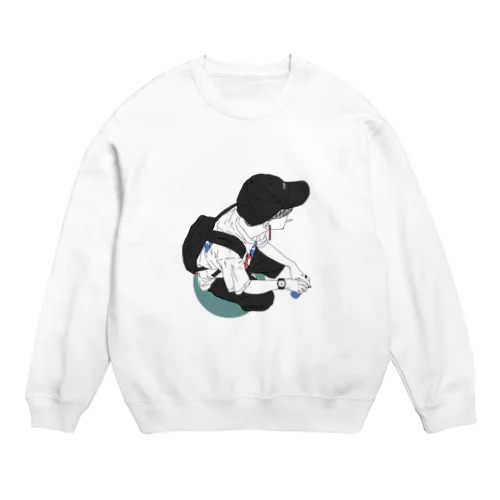 ひとやすみ Crew Neck Sweatshirt