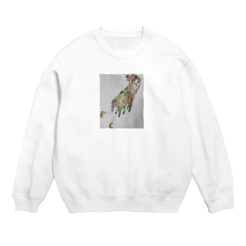 おんなのこ Crew Neck Sweatshirt