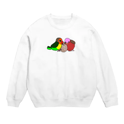 親子鳥 Crew Neck Sweatshirt