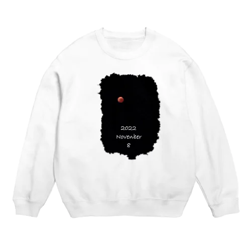 皆既月食 Crew Neck Sweatshirt