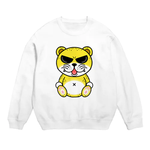 お座りチーやん Crew Neck Sweatshirt