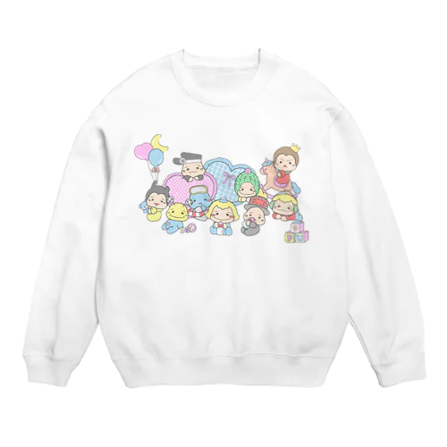 ねむぷぅ01 Crew Neck Sweatshirt