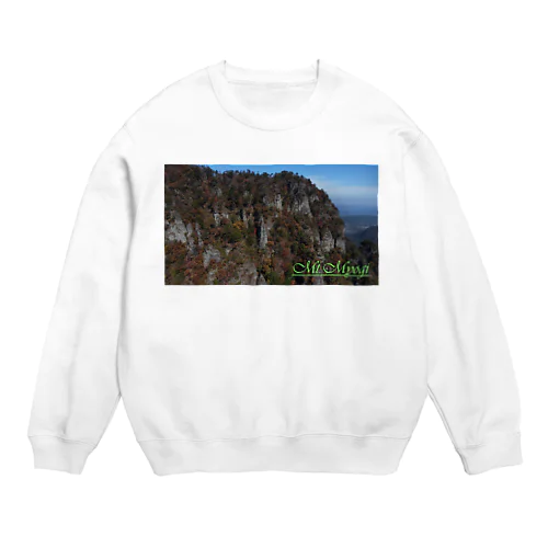 妙義山 Crew Neck Sweatshirt