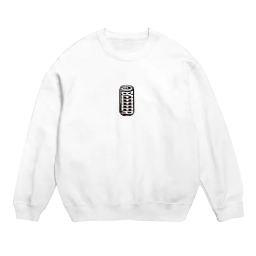 缶ビール BEEEEER 小さめロゴ Crew Neck Sweatshirt