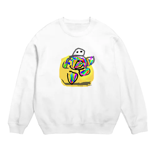 夢ときぼうをのせて Crew Neck Sweatshirt