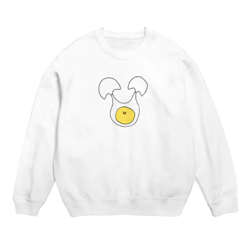 生ヒヨコ Crew Neck Sweatshirt