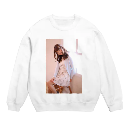 いつでも、どこでも成美と一緒 Crew Neck Sweatshirt