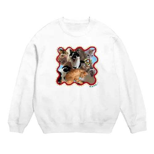 うちのねこ8 Crew Neck Sweatshirt