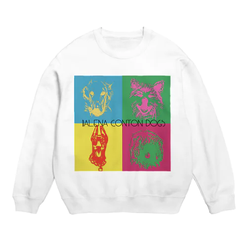 BALENA CONTON DOGS Crew Neck Sweatshirt