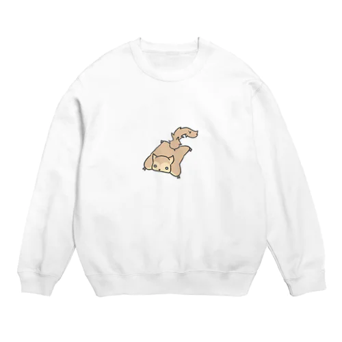 「む」ささび Crew Neck Sweatshirt