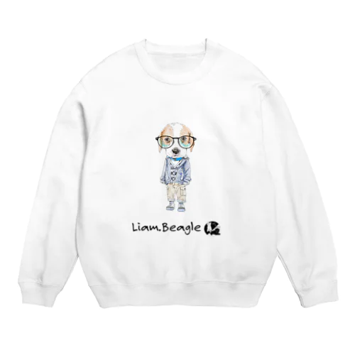 リアム.ビーグル Crew Neck Sweatshirt