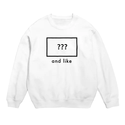 &like2 Crew Neck Sweatshirt