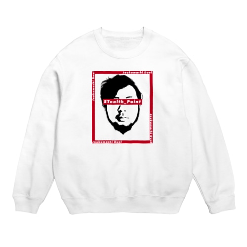 城下町チャンネル公式すてぽん トレーナー Crew Neck Sweatshirt