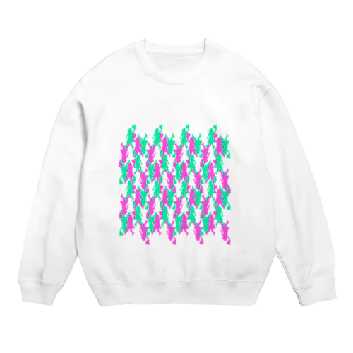 麦わら帽子パターンB Crew Neck Sweatshirt