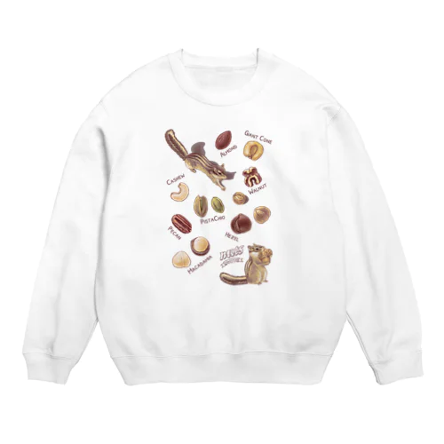 NUTS collection ナッツコレクション Crew Neck Sweatshirt