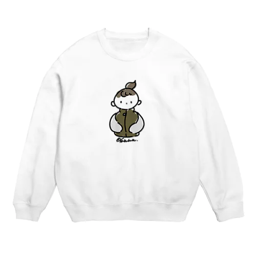 ポニーテールちゃん Crew Neck Sweatshirt