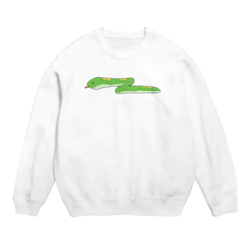 へびちゃん Crew Neck Sweatshirt