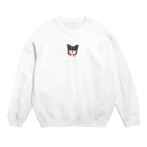 クロシロのチワワ Crew Neck Sweatshirt