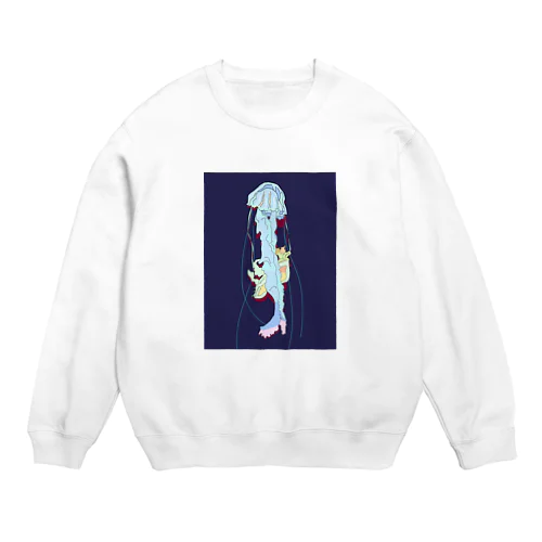 クラゲ Crew Neck Sweatshirt