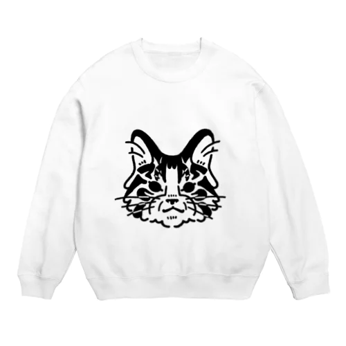 おたくのおねこさま（#01） Crew Neck Sweatshirt