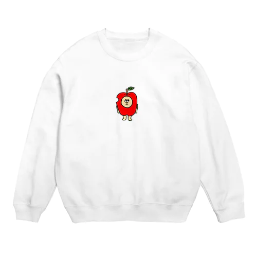 アダムとイブとりんご Crew Neck Sweatshirt