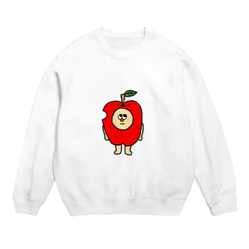 アダムとイブのりんご Crew Neck Sweatshirt