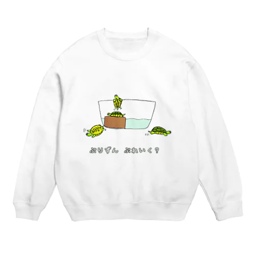 SUISOU  BREAK Crew Neck Sweatshirt