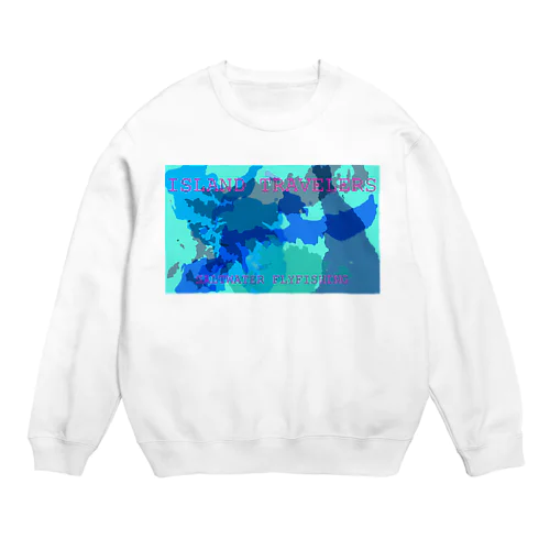 島カモdesign Crew Neck Sweatshirt