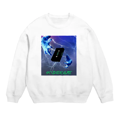 No debate VHS TAPE Crew Neck Sweatshirt