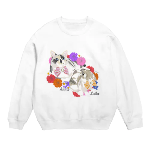 あっく、來羅 Crew Neck Sweatshirt