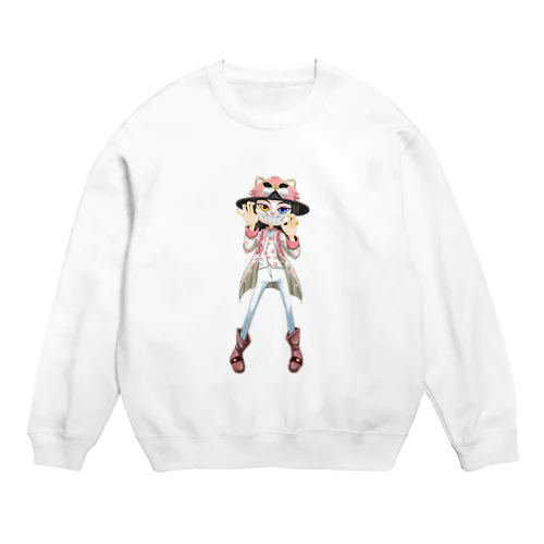 Caitsith Tennchann Crew Neck Sweatshirt