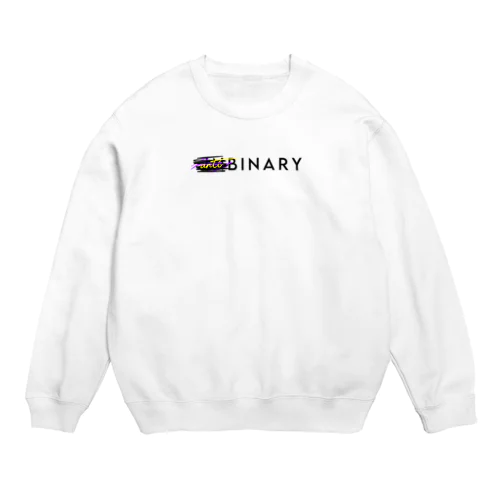 ANTI BINARY-w. Crew Neck Sweatshirt