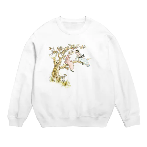 ケイト・グリーナウェイ "In a apple tree" Crew Neck Sweatshirt