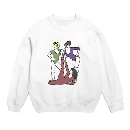 80's エアロビクス Crew Neck Sweatshirt