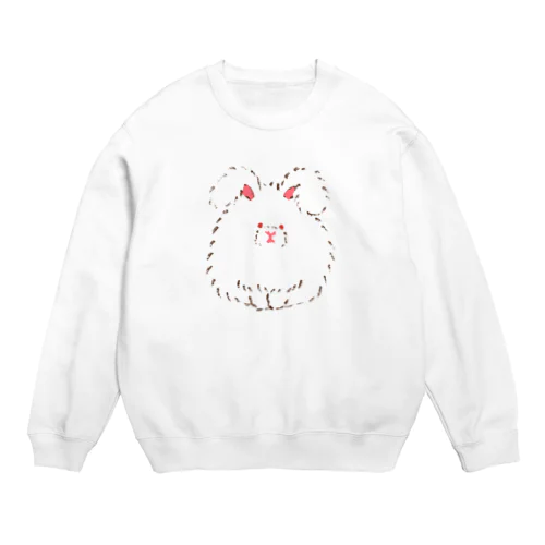 アンゴラウサギ Crew Neck Sweatshirt