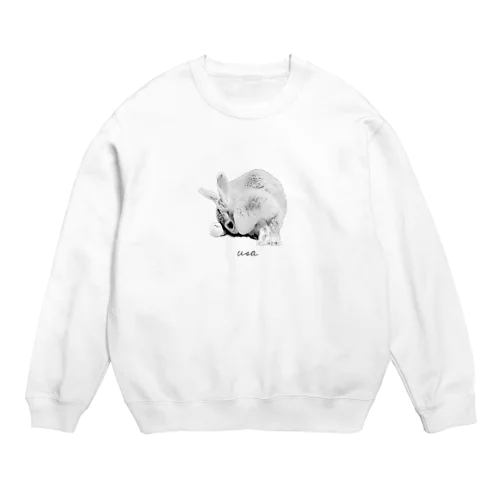 うさぎ　 Crew Neck Sweatshirt