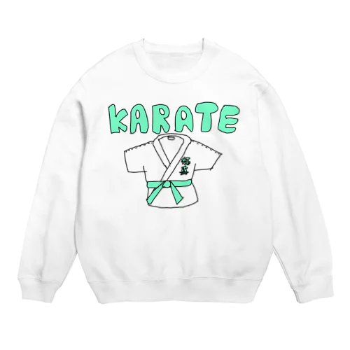 Karate-man green 맨투맨