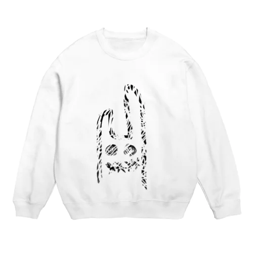 ぼかしらびっと Crew Neck Sweatshirt