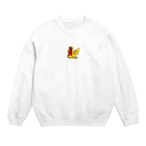 両生類ドラゴン Crew Neck Sweatshirt