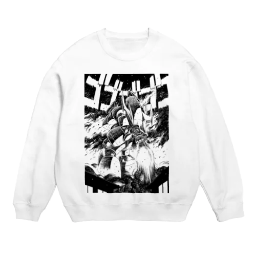 鉄神02 Crew Neck Sweatshirt