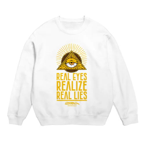 REAL EYES REALIZE REAL LIES (YELLOW ver.) スウェット