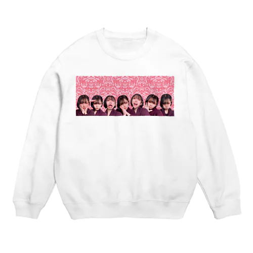 私の顔面地獄編 Crew Neck Sweatshirt